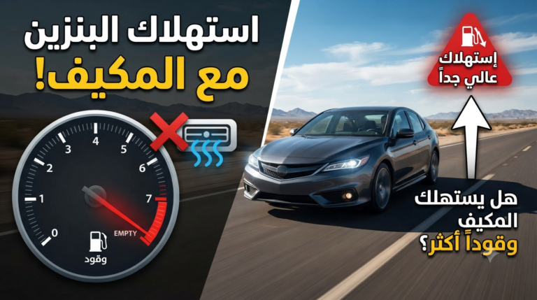 تأثير نظام تكييف الهواء على استهلاك الوقود