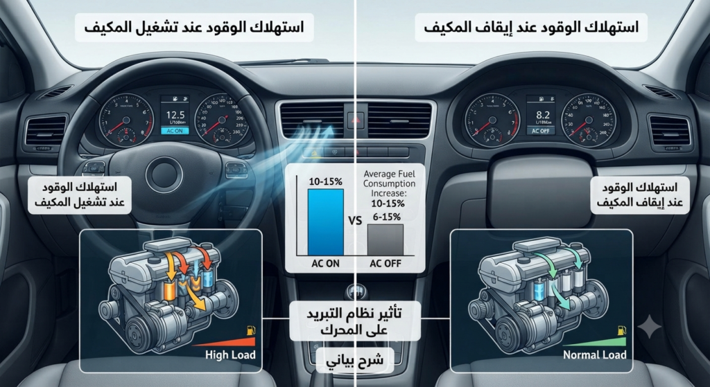 استهلاك الوقود مع المكيف: هل يستهلك فعلاً الكثير من البنزين أم أنها مجرد خرافة؟